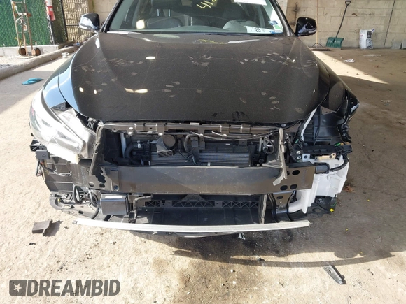 2023 Infiniti Q50 Luxe with VIN JN1EV7BR0PM542376, listed as a IAAI auction lot 41215300 with 25,792 mi miles and . Bid and sale history available at DreamBid. Image 6.