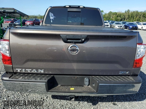 2018 Nissan Titan SV with VIN 1N6AA1EKXJN500251, listed as a Copart auction lot 76071704 with 65,169 mi miles and Non Repairable. Bid and sale history available at DreamBid. Image 6.