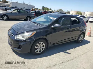 2012 Hyundai Accent GS with VIN KMHCT5AE9CU040176, listed as a Copart auction lot 60632295 with 72,968 mi miles and Salvage title. Bid and sale history available at DreamBid. Image 1.
