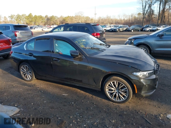 2024 BMW 3 Series 330i xDrive with VIN 3MW89FF03R8E61986, listed as a IAAI auction lot 41737806 with 10,566 mi miles. Bid and sale history available at carsss.com. Image 13.
