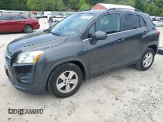 2016 Chevrolet Trax LT z VIN 3GNCJPSB3GL260799, wystawiony jako Copart lot #57032135 z przebiegiem 55 472 mil mil oraz Szkoda całkowita • Salvage title. Historia ofert i sprzedaży dostępna na DreamBid. Obrazek 1.