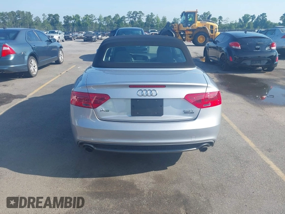 2016 Audi A5 Premium with VIN WAUD2AFHXGN005246, listed as a IAAI auction lot 42595647 with 56,602 mi miles and . Bid and sale history available at DreamBid. Image 17.