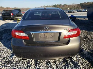 2012 Infiniti M37 with VIN JN1BY1AP8CM332769, listed as a Copart auction lot 83674724 with 416,482 mi miles and Salvage Title. Bid and sale history available at carsss.com. Image 6.