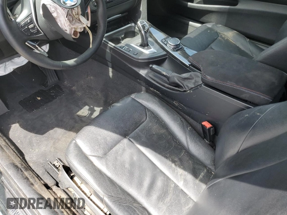 2015 BMW 4 Series 428i xDrive with VIN WBA3N5C59FK484702, listed as a Copart auction lot 61406785 with Not provided miles and Salvage title. Bid and sale history available at DreamBid. Image 8.