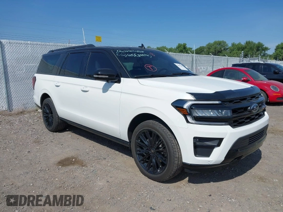 2024 Ford Expedition Max Limited с VIN 1FMJK2A8XREA38670, выставлен на аукционе IAAI как лот 42479200 с пробегом 9 635 миль миль и . История ставок и продаж доступна на DreamBid. Изображение 1.