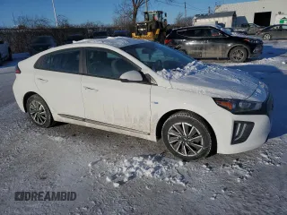 2020 Hyundai Ioniq SE with VIN KMHC75LJ7LU076365, listed as a Copart auction lot 43585025 with 105,965 mi miles and Salvage title. Bid and sale history available at DreamBid. Image 4.