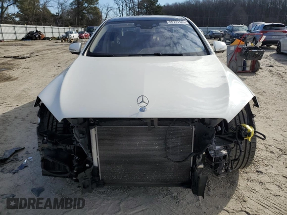 2020 Mercedes-Benz S-Class S 560 with VIN WDDUG8DB3LA524349, listed as a Copart auction lot 44737185 with 55,924 mi miles and Salvage Title. Bid and sale history available at carsss.com. Image 5.