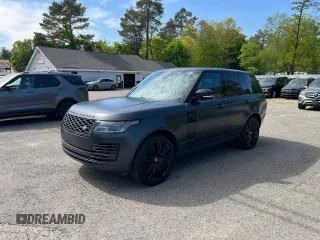 2018 Land Rover Range Rover z VIN SALGS2RE7JA397911, wystawiony jako Copart lot #60406975 z przebiegiem 127 285 mil mil oraz Czysty tytuł • Clean title. Historia ofert i sprzedaży dostępna na DreamBid. Obrazek 1.