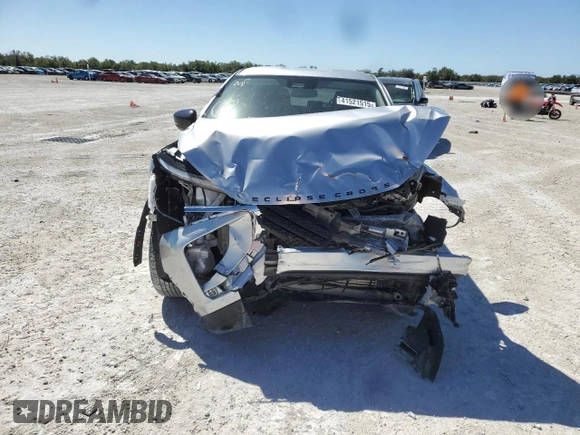 2022 Mitsubishi Eclipse Cross LE with VIN JA4ASVAA6NZ061062, listed as a Copart auction lot 57394845 with Not provided miles and Salvage title. Bid and sale history available at DreamBid. Image 5.