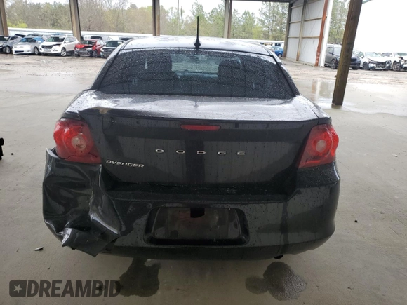 2013 Dodge Avenger SE with VIN 1C3CDZAB8DN742648, listed as a Copart auction lot 50148915 with 212,580 mi miles and Salvage Title. Bid and sale history available at carsss.com. Image 6.