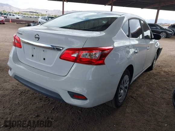 2017 Nissan Sentra S with VIN 3N1AB7AP1HY217029, listed as a IAAI auction lot 41967423 with 74,709 mi miles and . Bid and sale history available at DreamBid. Image 4.