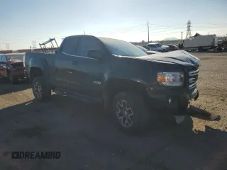 2016 GMC Canyon 4WD SLE with VIN 1GTH6CE33G1107926, listed as a Copart auction lot 43466295 with 0 mi miles and Salvage Title. Bid and sale history available at carsss.com. Image 4.