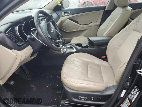 2012 Kia Optima EX with VIN 5XXGN4A62CG065865, listed as a Copart auction lot 44146225 with 141,767 mi miles and Salvage Title. Bid and sale history available at carsss.com. Image 7.