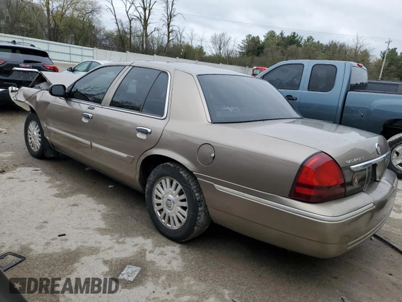 2006 Mercury Grand Marquis LS Premium z VIN 2MEHM75V46X655372, wystawiony jako Copart lot #54866655 z przebiegiem 140 863 mil mil oraz Nie do naprawy. Historia ofert i sprzedaży dostępna na DreamBid. Obrazek 2.