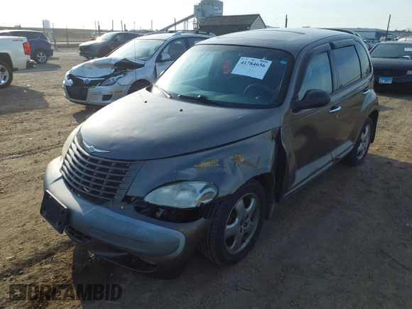 2002 Chrysler PT Cruiser Limited with VIN 3C8FY68B52T285519, listed as a IAAI auction lot 41784656 with 55,168 mi miles and . Bid and sale history available at DreamBid. Image 2.