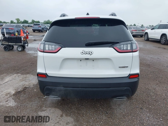 2022 Jeep Cherokee Latitude Lux with VIN 1C4PJLMX1ND535178, listed as a IAAI auction lot 42161237 with 42,468 mi miles and . Bid and sale history available at DreamBid. Image 16.