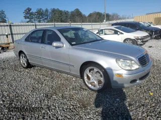 2004 Mercedes-Benz S-Class 4.3L with VIN WDBNG70JX4A424402, listed as a Copart auction lot 85068814 with 169,431 mi miles and Salvage Title. Bid and sale history available at carsss.com. Image 4.