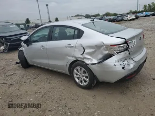 2013 Kia Rio LX with VIN KNADM4A33D6302498, listed as a Copart auction lot 73159954 with Not Provided miles and Salvage Title. Bid and sale history available at DreamBid. Image 2.