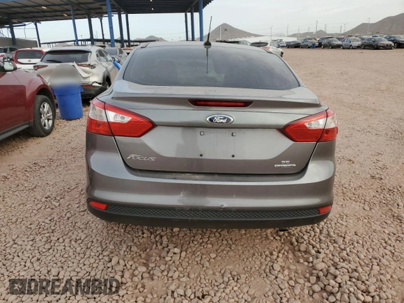2014 Ford Focus SE with VIN 1FADP3F25EL442517, listed as a Copart auction lot 45007505 with 44,157 mi miles and Salvage Title. Bid and sale history available at carsss.com. Image 6.