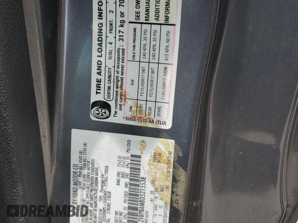 2013 Ford Mustang V6 z VIN 1ZVBP8AM8D5215538, wystawiony jako Copart lot #62214695 z przebiegiem 130 904 mil mil oraz Czysty tytuł • Clean title. Historia ofert i sprzedaży dostępna na DreamBid. Obrazek 12.