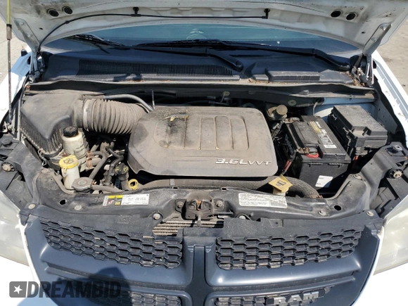 2014 Ram Cargo Van Tradesman with VIN 2C4JRGAG0ER138066, listed as a Copart auction lot 63466325 with 197,439 mi miles and Clean title. Bid and sale history available at DreamBid. Image 12.