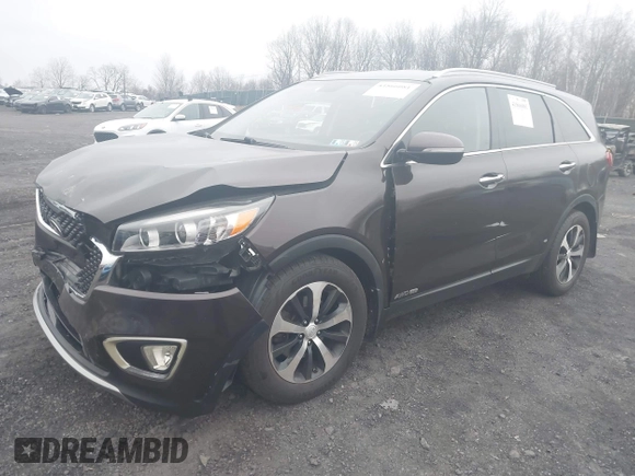 2016 Kia Sorento EX with VIN 5XYPHDA57GG007122, listed as a IAAI auction lot 41866081 with 79,534 mi miles. Bid and sale history available at carsss.com. Image 17.
