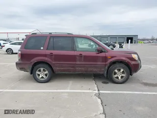 2007 Honda Pilot EX with VIN 5FNYF28407B017459, listed as a IAAI auction lot 41687985 with 177,200 mi miles. Bid and sale history available at carsss.com. Image 13.