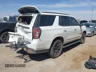 2021 Chevrolet Tahoe Z71 with VIN 1GNSKPKD6MR292371, listed as a IAAI auction lot 41862119 with 81,119 mi miles and . Bid and sale history available at DreamBid. Image 4.