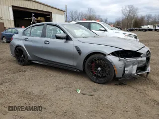 2022 BMW M3 Competition xDrive z VIN WBS43AY01NFN03780, wystawiony jako Copart lot #40089363 z przebiegiem 8931 mil mil oraz . Historia ofert i sprzedaży dostępna na DreamBid. Obrazek 4.