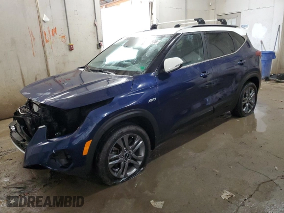 2022 Kia Seltos S z VIN KNDEUCAA7N7319896, wystawiony jako Copart lot #51446595 z przebiegiem 48 814 mil mil oraz Szkoda całkowita • Salvage title. Historia ofert i sprzedaży dostępna na DreamBid. Obrazek 1.