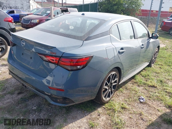 2025 Nissan Sentra SR с VIN 3N1AB8DV9SY217867, выставлен на аукционе IAAI как лот 41945090 с пробегом 6 717 миль миль и . История ставок и продаж доступна на DreamBid. Изображение 4.