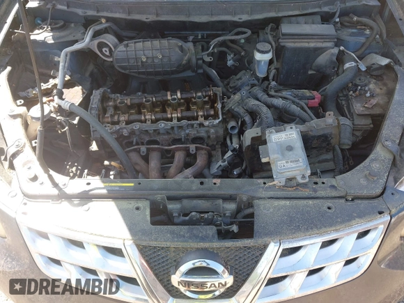 2013 Nissan Rogue S with VIN JN8AS5MT0DW521338, listed as a IAAI auction lot 41989458 with 249,003 mi miles. Bid and sale history available at carsss.com. Image 10.