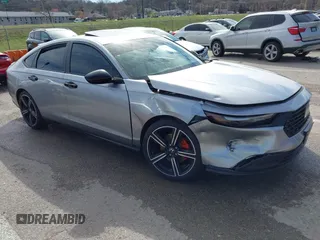 2023 Honda Accord Sport with VIN 1HGCY2F5XPA016703, listed as a IAAI auction lot 41802619 with 100,293 mi miles and . Bid and sale history available at DreamBid. Image 1.