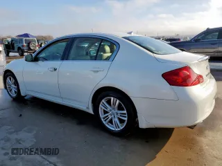 2012 Infiniti G25 Sedan Journey with VIN JN1DV6AP0CM810214, listed as a Copart auction lot 45651475 with 0 mi miles and Salvage Title. Bid and sale history available at carsss.com. Image 2.