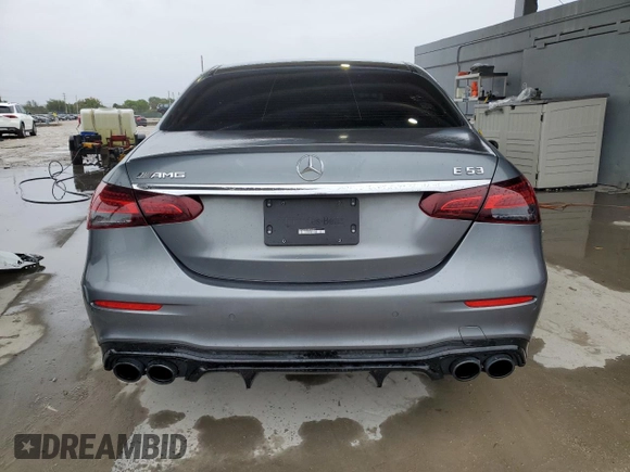 2022 Mercedes-Benz E 53 AMG with VIN W1KZF6BB6NB066951, listed as a Copart auction lot 89347055 with 16,211 mi miles and Clean Title. Bid and sale history available at DreamBid. Image 6.