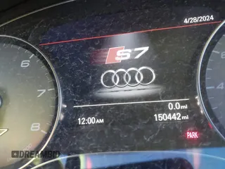 2014 Audi S7 Prestige with VIN WAUW2AFC6EN065356, listed as a IAAI auction lot 40994378 with 150,442 mi miles. Bid and sale history available at carsss.com. Image 16.