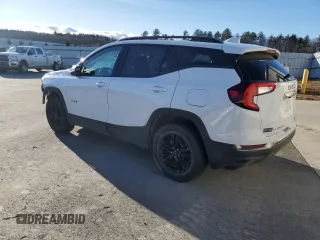 2022 GMC Terrain AT4 with VIN 3GKALYEV9NL300472, listed as a Copart auction lot 87252364 with 19,014 mi miles and Salvage Title. Bid and sale history available at DreamBid. Image 2.
