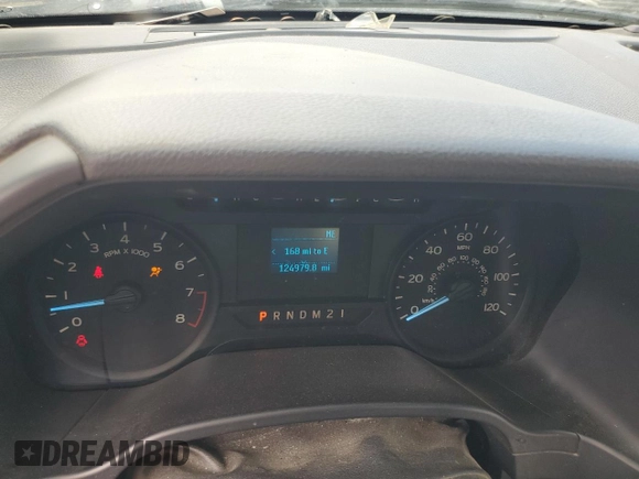 2020 Ford F-150 XL z VIN 1FTMF1EB6LKD12333, wystawiony jako Copart lot #56359485 z przebiegiem 124 979 mil mil oraz Szkoda całkowita • Salvage title. Historia ofert i sprzedaży dostępna na DreamBid. Obrazek 9.
