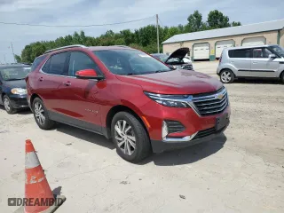 2023 Chevrolet Equinox Premier with VIN 3GNAXNEG3PL133536, listed as a Copart auction lot 61490244 with 34,902 mi miles and Salvage Title. Bid and sale history available at carsss.com. Image 4.