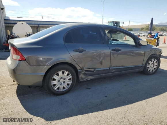2009 Honda Civic Sdn DX-VP with VIN 2HGFA16329H323779, listed as a Copart auction lot 66336674 with 283,606 mi miles and Salvage Title. Bid and sale history available at carsss.com. Image 3.