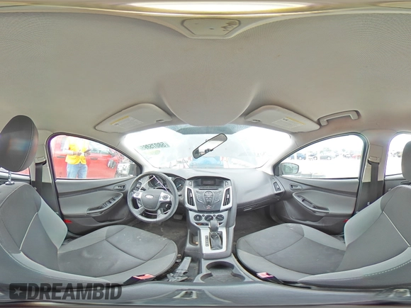 2012 Ford Focus SE with VIN 1FAHP3F25CL170193, listed as a Copart auction lot 58075895 with 180,689 mi miles and Salvage title. Bid and sale history available at DreamBid. Image 14.