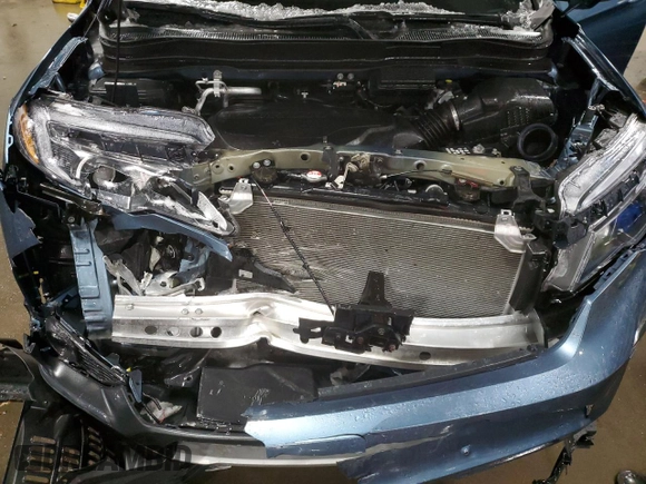 2021 Honda Pilot EX-L with VIN 5FNYF6H53MB095651, listed as a Copart auction lot 43171055 with 35,869 mi miles and Salvage Title. Bid and sale history available at DreamBid. Image 13.