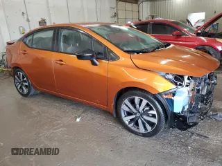 2021 Nissan Versa SR with VIN 3N1CN8FV9ML813557, listed as a Copart auction lot 60242635 with 65,825 mi miles and Salvage title. Bid and sale history available at DreamBid. Image 4.