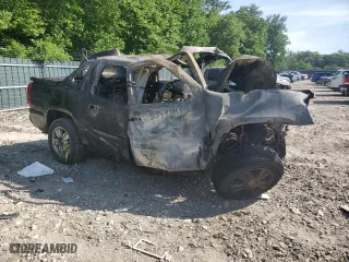 2010 Chevrolet Avalanche LTZ with VIN 3GNVKGE01AG291940, listed as a Copart auction lot 57617474 with 0 mi miles and Salvage Title. Bid and sale history available at carsss.com. Image 4.