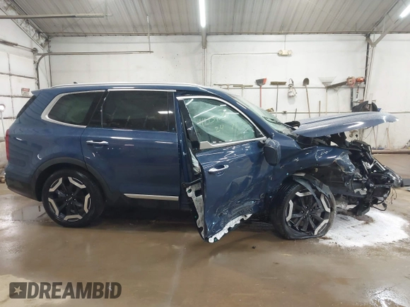 2024 Kia Telluride S with VIN 5XYP6DGC9RG430637, listed as a IAAI auction lot 42139135 with 15,838 mi miles and . Bid and sale history available at DreamBid. Image 13.