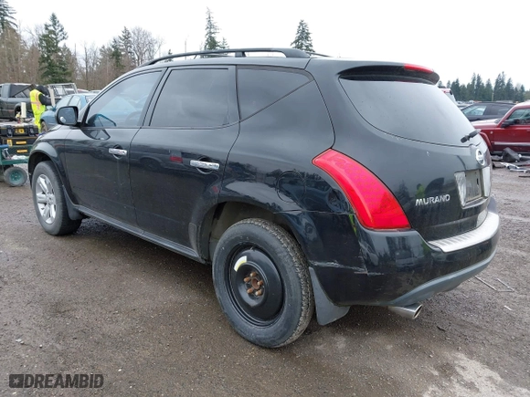 2007 Nissan Murano SL with VIN JN8AZ08T57W506072, listed as a IAAI auction lot 41820473 with 199,133 mi miles. Bid and sale history available at carsss.com. Image 3.