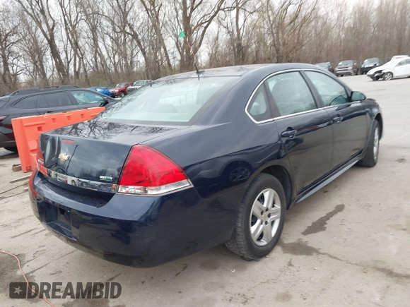 2010 Chevrolet Impala LS with VIN 2G1WA5EK6A1149297, listed as a IAAI auction lot 41792529 with 169,360 mi miles and . Bid and sale history available at DreamBid. Image 4.
