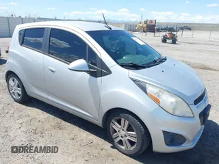 2014 Chevrolet Spark LT with VIN KL8CD6S91EC551097, listed as a IAAI auction lot 41975175 with 98,996 mi miles. Bid and sale history available at carsss.com. Image 1.