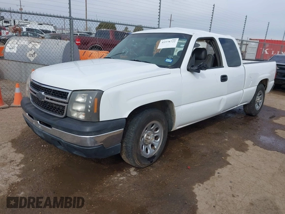 2006 Chevrolet Silverado 1500 Work Truck with VIN 1GCEC19X56Z291943, listed as a IAAI auction lot 41578722 with 239,605 mi miles. Bid and sale history available at carsss.com. Image 2.