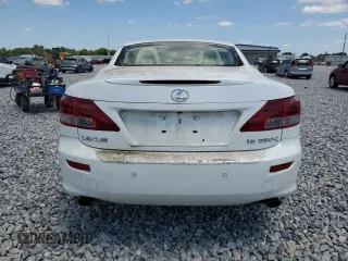 2010 Lexus IS with VIN JTHFE2C29A2504653, listed as a Copart auction lot 53067815 with Not Provided miles and Salvage Title. Bid and sale history available at carsss.com. Image 6.